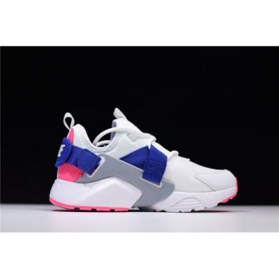 Nike Bayan Air Huarache City Low Beyaz / Mavi Lifestyle Ayakkabı Türkiye - 397B93TR